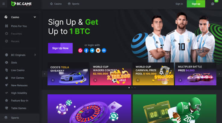 BC.Game Online Casino and Sportsbook Your Premier Gaming Destination