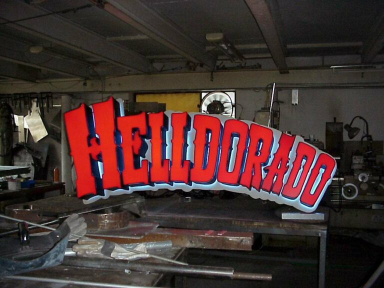 Heldorado neonreklám