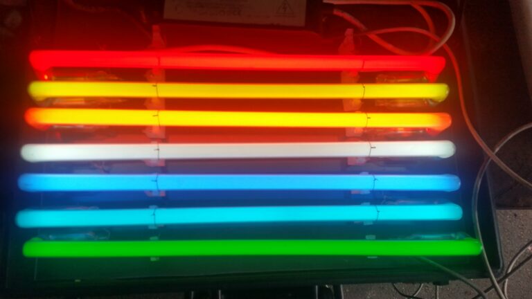 Neon színminták